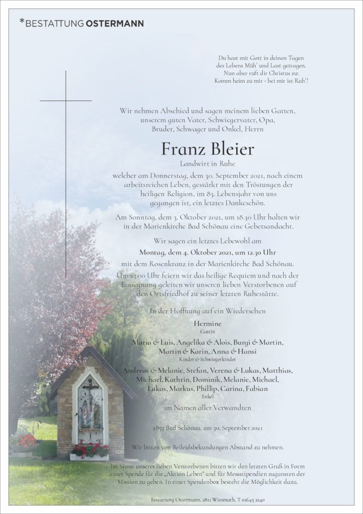 Franz Bleier (82)