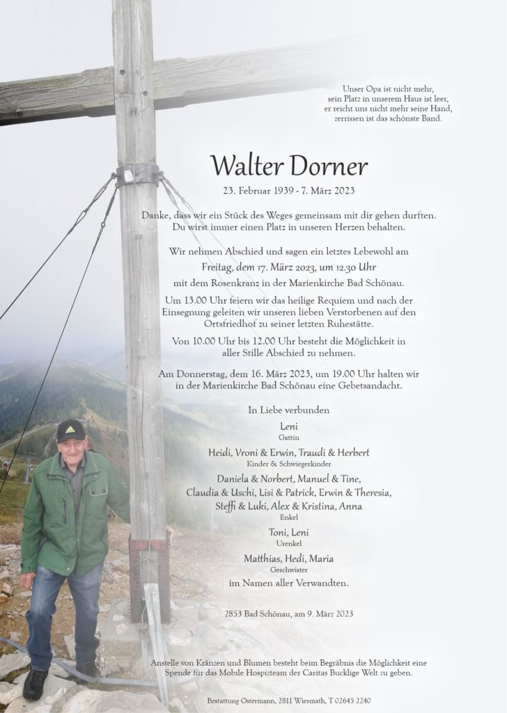 Walter Dorner (84)
