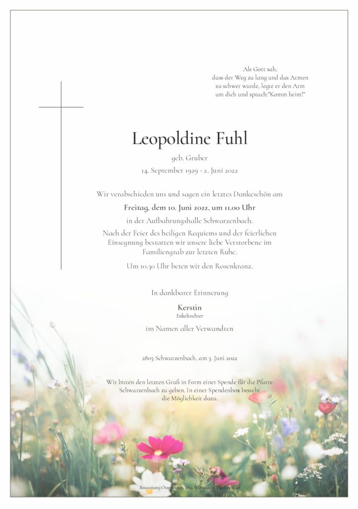 Leopoldine Fuhl (92)