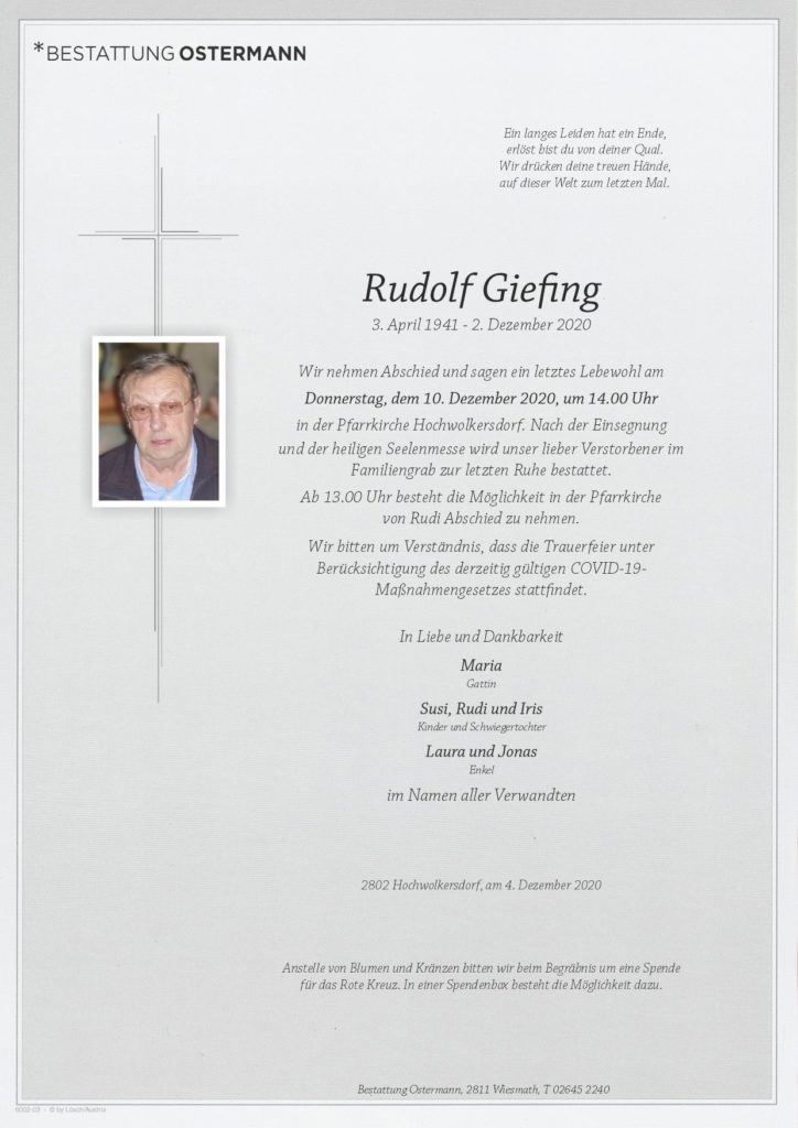 Rudolf Giefing (79)