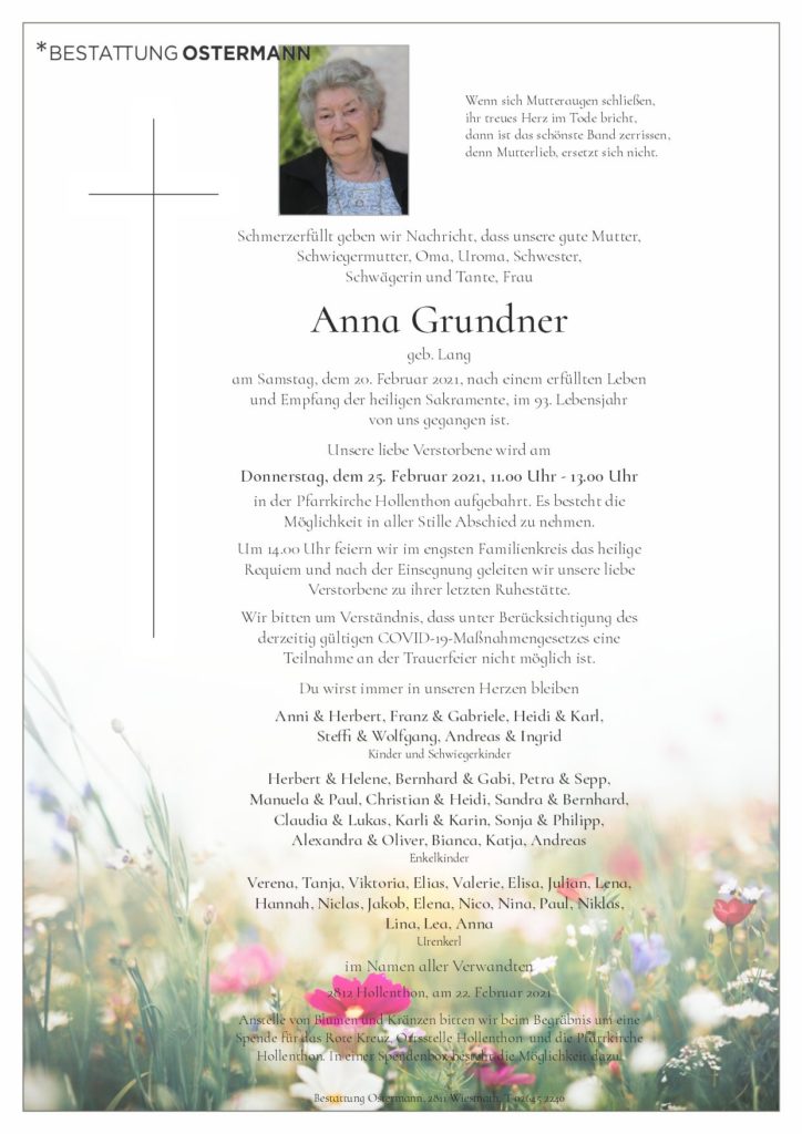 Anna Grundner (92)