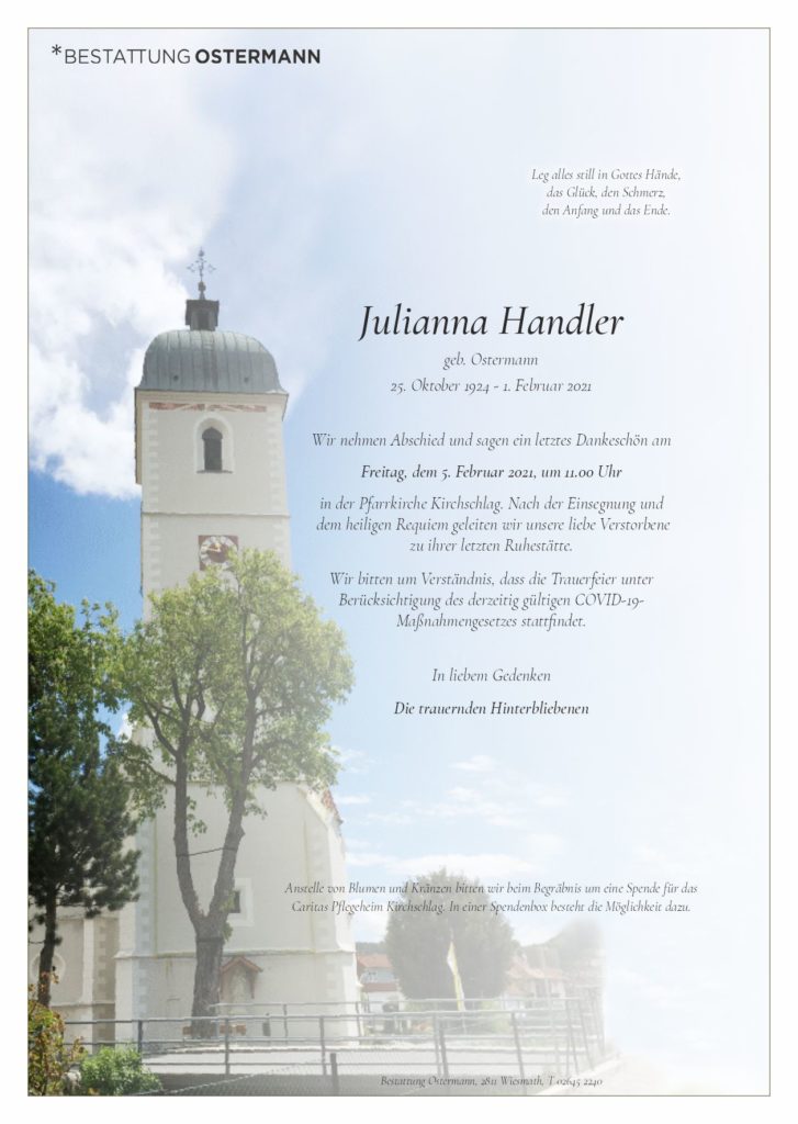 Julianna Handler (96)