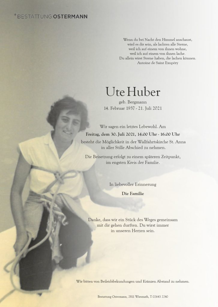 Ute Huber (84)