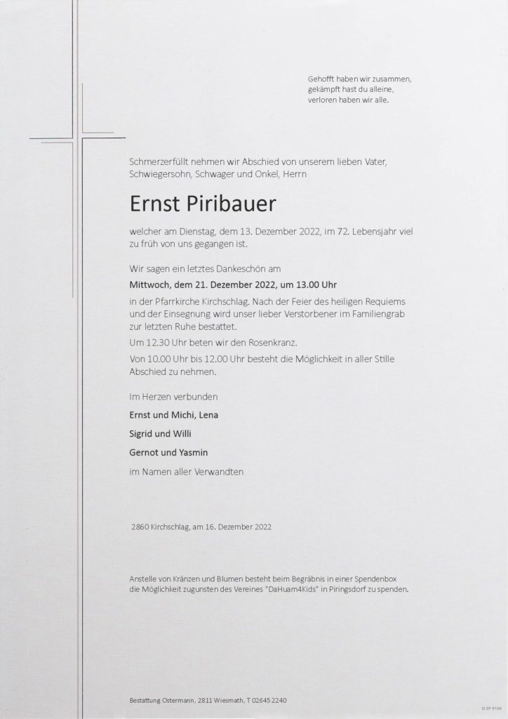 Ernst Piribauer (71)