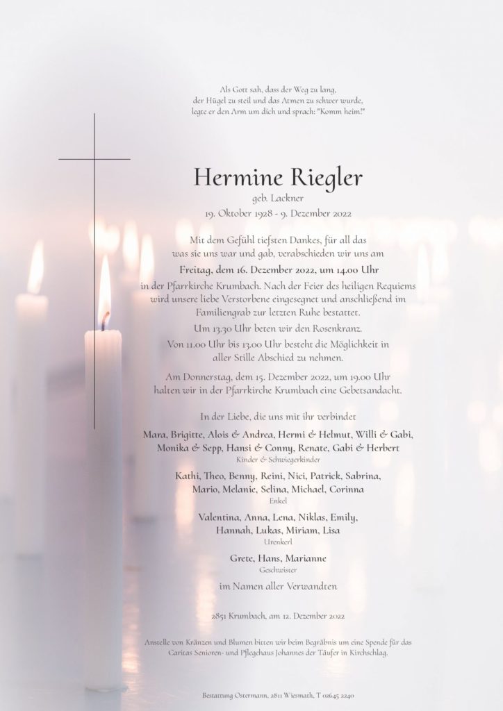 Hermine Riegler (94)