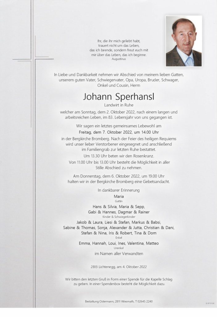 Johann Sperhansl (82)