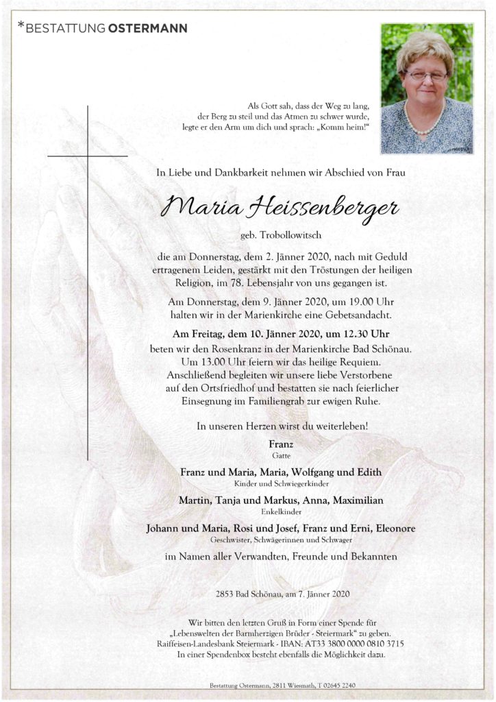 Maria Heissenberger (77)