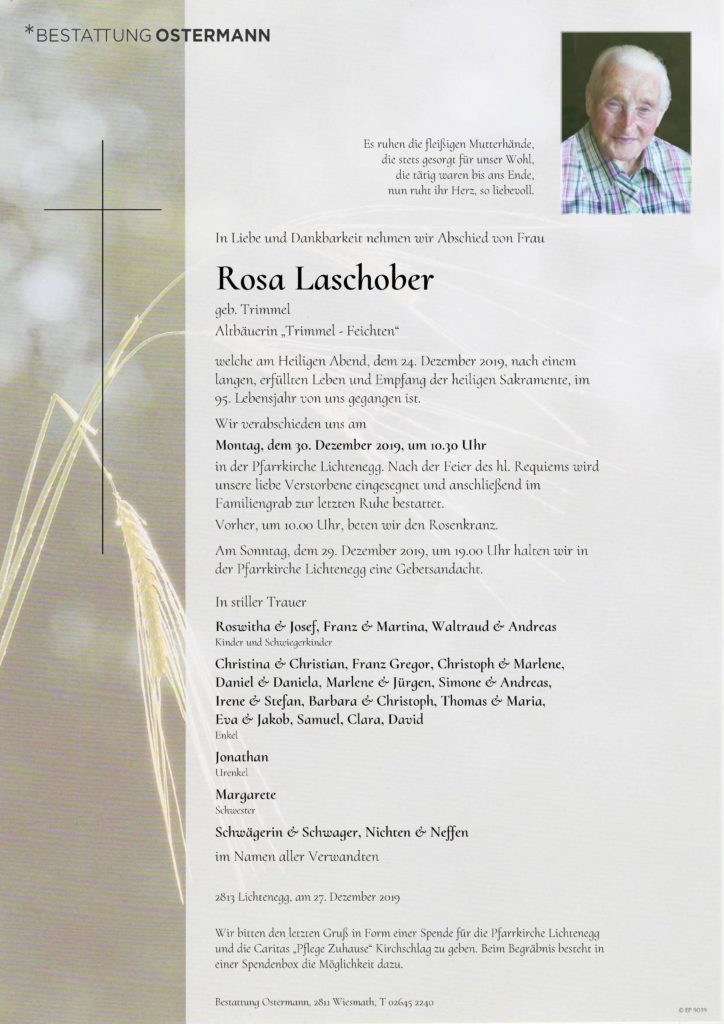 Rosa Laschober (94)
