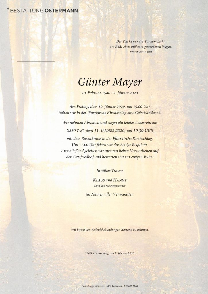 Günter Mayer (79)