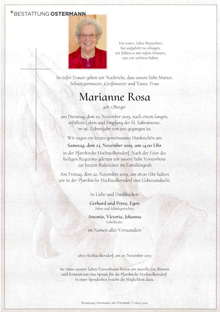 Marianne Rosa (95)