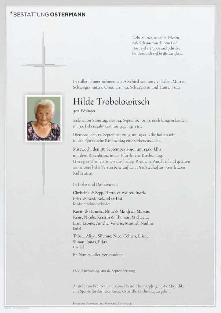 Hilde Trobolowitsch (89)
